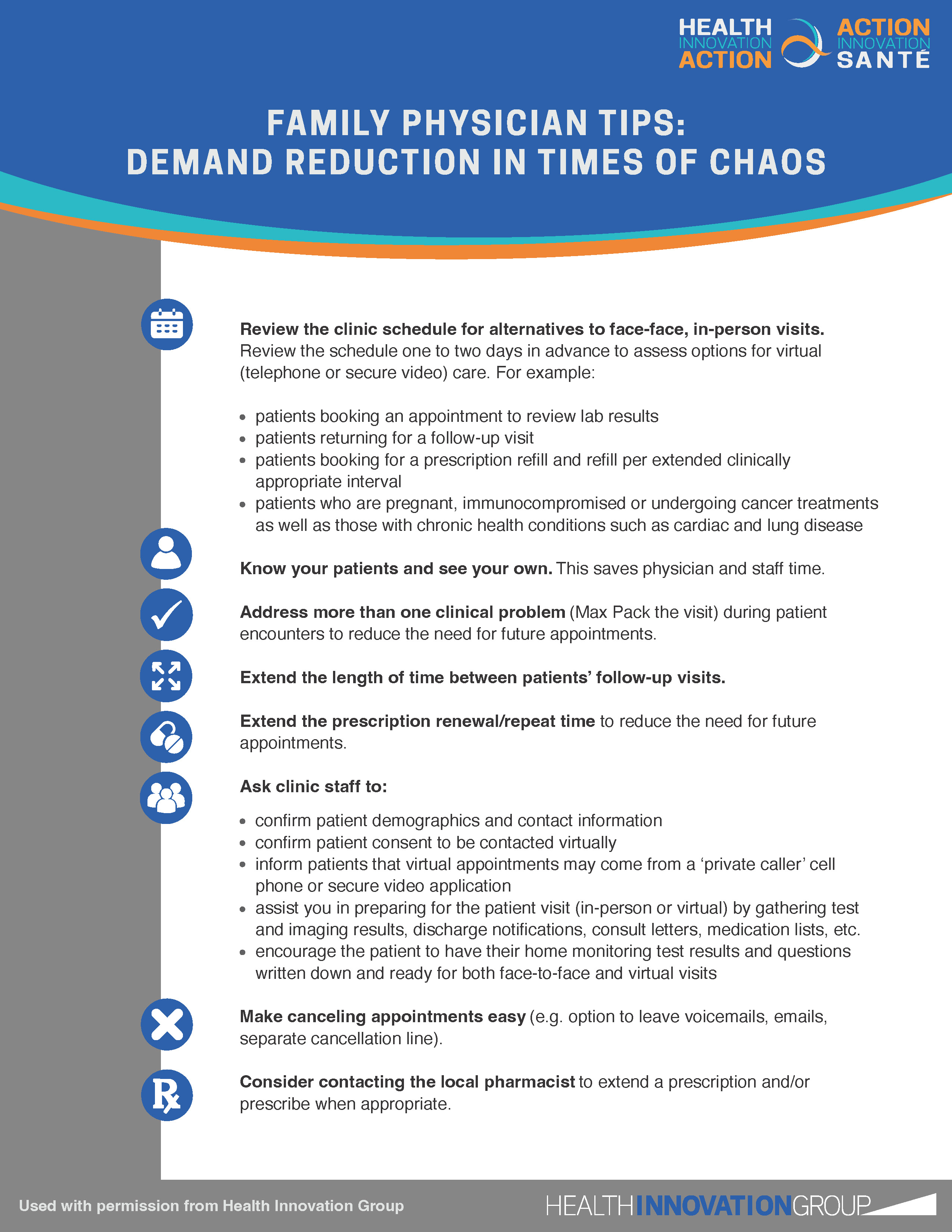 image of Tips to Reduce Demand in Times of Chaos